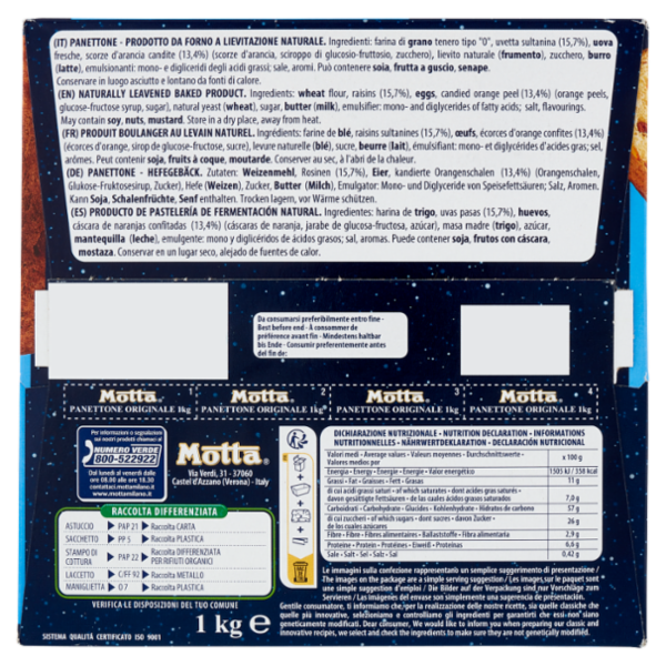 Motta il Panettone Originale 1 kg