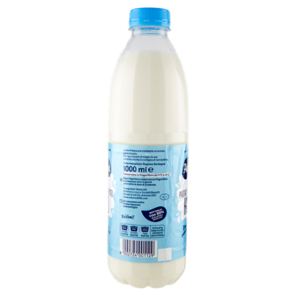 Arborea Latte Fresco Parzialmente Scremato 1000 ml