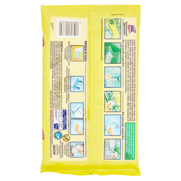 Smac express Panni Pavimenti Igienizzanti 12 Maxi panni