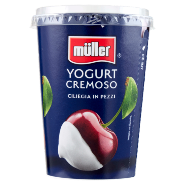 müller Yogurt Cremoso Ciliegia in Pezzi 500 g