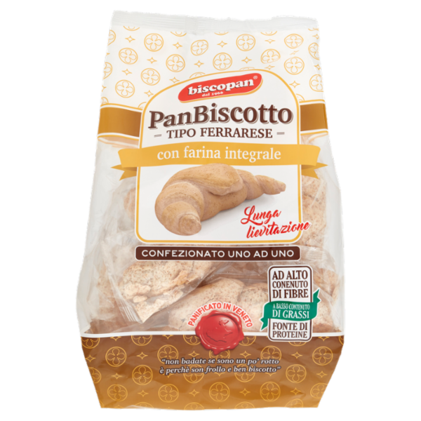biscopan PanBiscotto Tipo Ferrarese con farina integrale 250 g