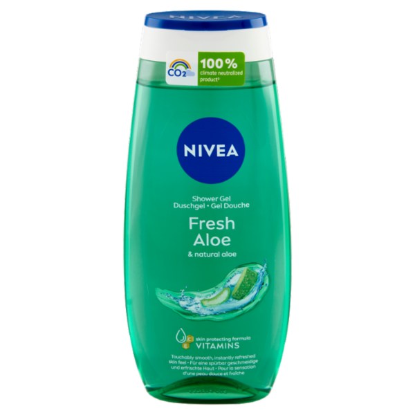 Nivea Shower Gel Fresh Aloe & natural aloe 250 ml
