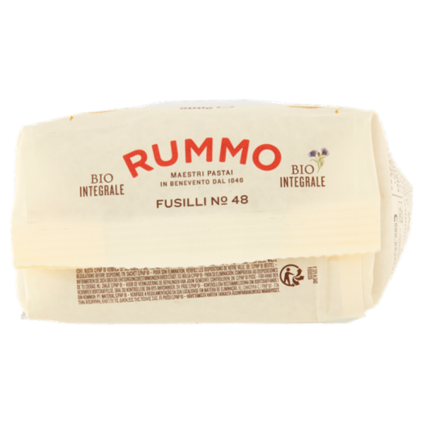 Rummo Bio Integrale Fusilli N° 48 500 g