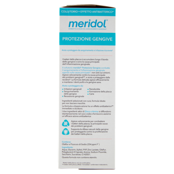 meridol collutorio Protezione Gengive con effetto antibatterico 400 ml