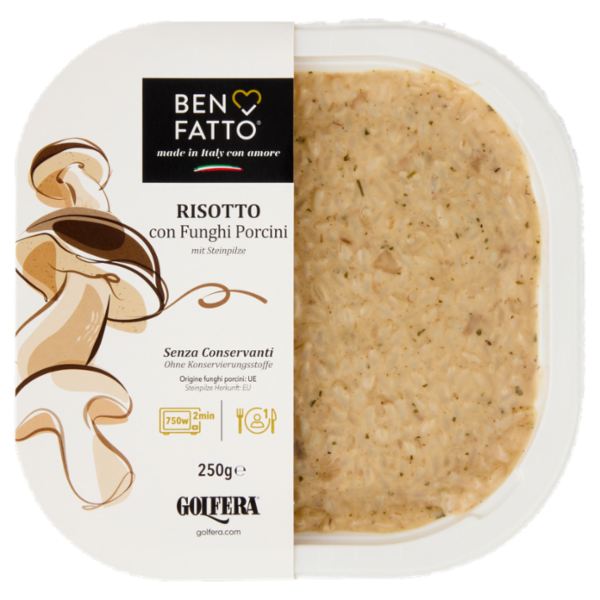 Golfera Ben Fatto Risotto con Funghi Porcini 250 g