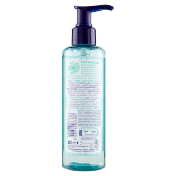 Acqua alle Rose Gel Lavaviso Purificante 200 ml