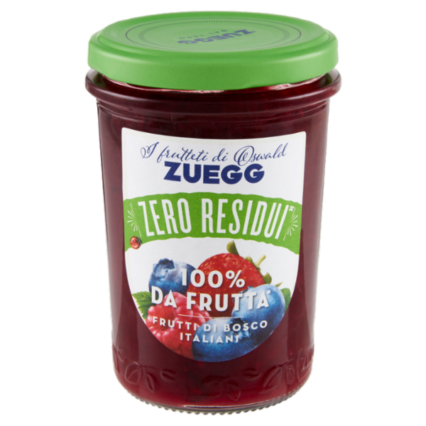 Zuegg I frutteti di Oswald Zuegg Zero Residui 100% da Frutta* Frutti di Bosco Italiani 230 g