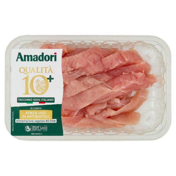 Amadori Qualità 10+ Tacchino Straccetti 0,350 kg