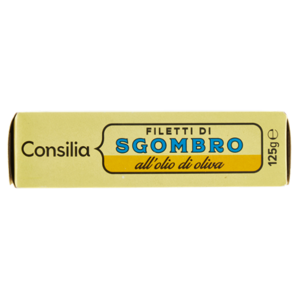 Consilia Filetti di Sgombro all'Olio di Oliva 125 g