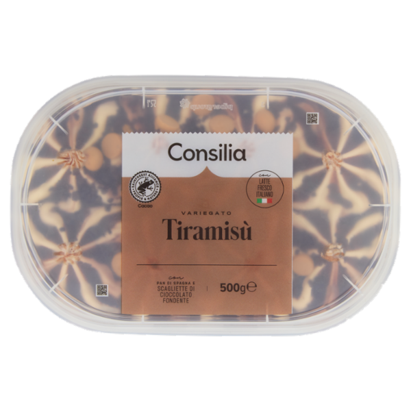 Consilia Gelato Variegato Tiramisù 500 g
