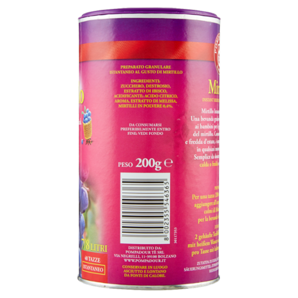 Pompadour Mirtillo Istantaneo 200 g