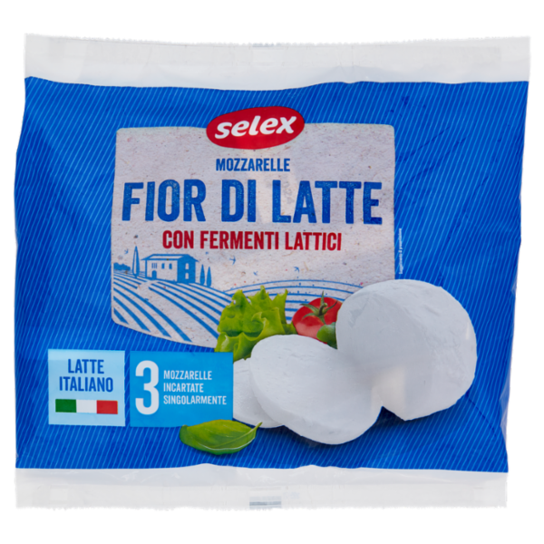 Selex Mozzarella Fior di Latte 3x100 g