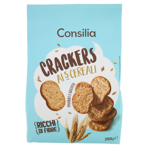 Consilia Crackers ai 5 Cereali 250 g