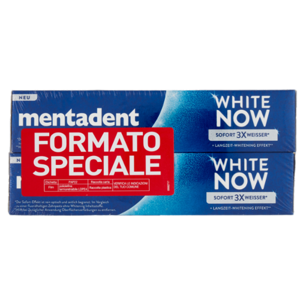 Mentadent White Now Original 2 x 75 ml