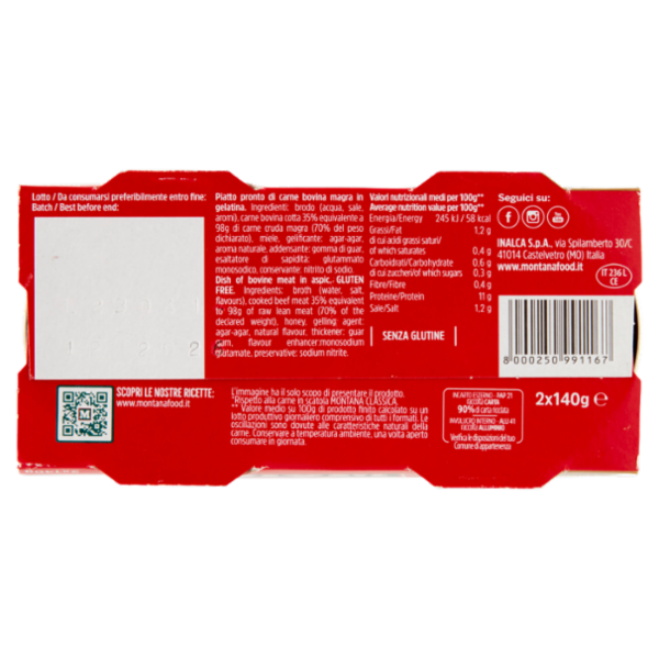 Montana Linea Oro 2 x 140 g