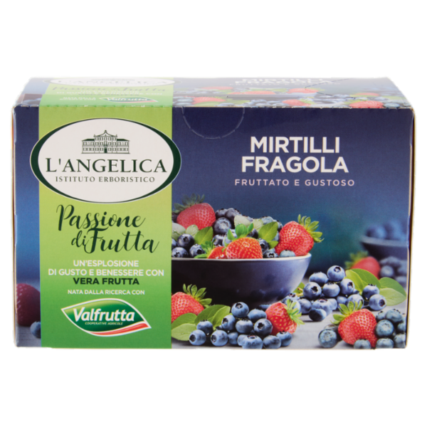 L'Angelica Passione di Frutta Mirtilli Fragola 15 Filtri 28.5 g