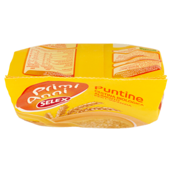 Selex Primi Anni Pastina per l'Infanzia Puntine Biologica 350 g