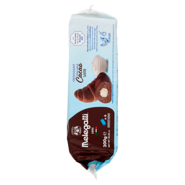 Melegatti 1894 Croissant Golosa ricetta al Cacao Latte 6 x 50 g