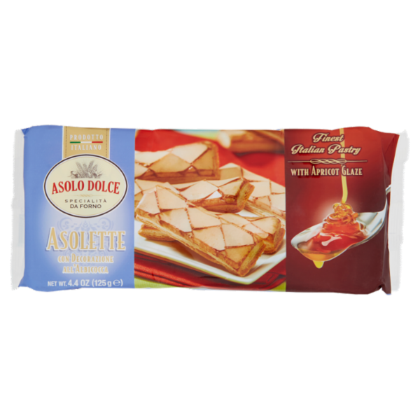 Asolo Dolce Asolette con Decorazione all'Albicocca 125 g