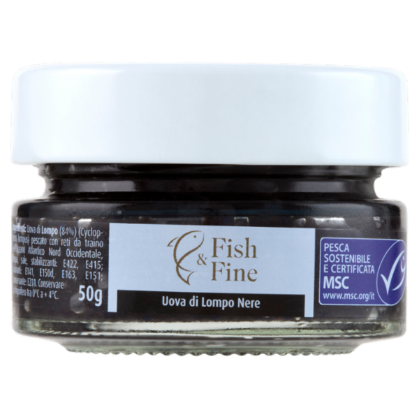 Fish & Fine Uova di Lompo Nere 50 g
