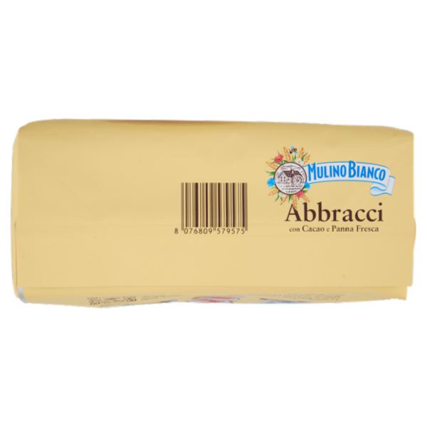 Mulino Bianco Abbracci Biscotti con Cacao e Panna Fresca 700g