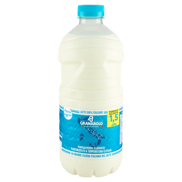Granarolo Piacere Leggero Parzialmente Scremato Pastorizzato a Temperatura Elevata 1,5 L