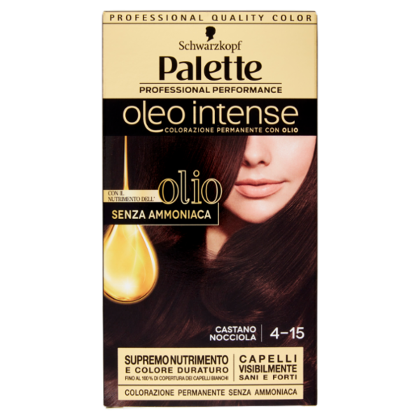 Palette oleo intense Castano Nocciola 4-15