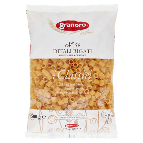 granoro i Classici N. 59 Ditali Rigati 500 g
