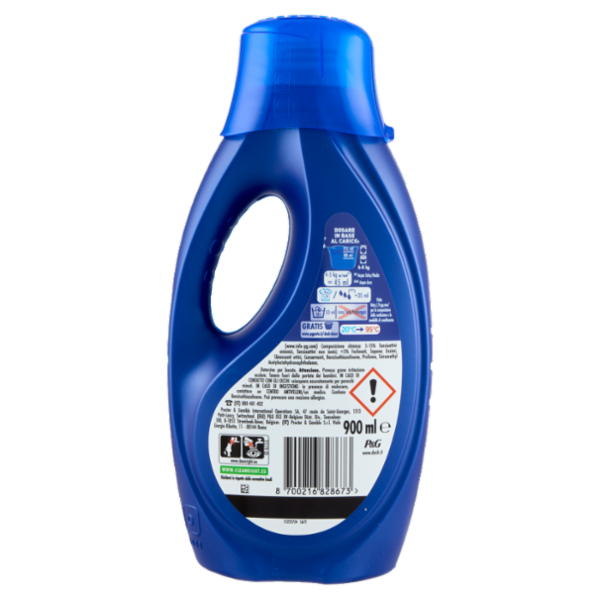 Dash Power Detersivo Liquido Lavatrice + Tocco Lenor Risveglio Primaverile, 20 Lavaggi 900 ml