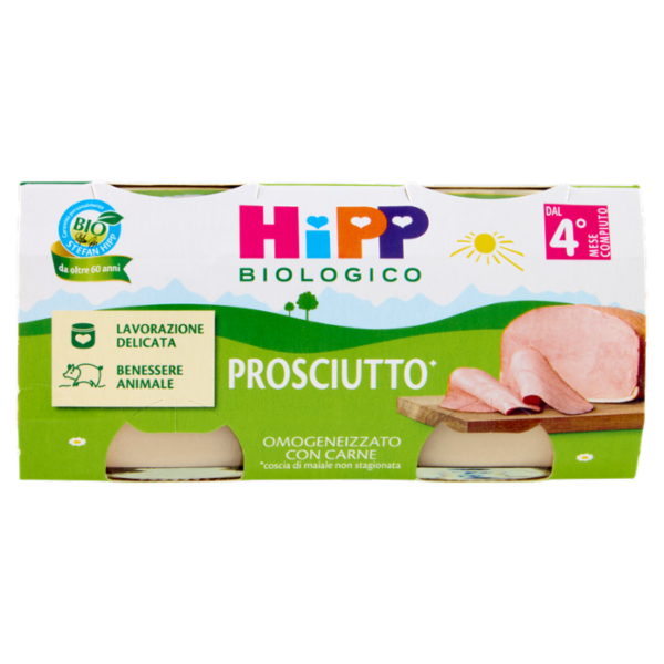 HiPP Biologico Prosciutto* 2 x 80 g