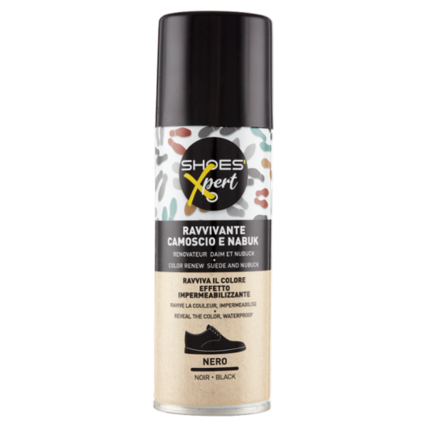 Shoes'Xpert Ravvivante Camoscio e Nabuk Nero 200 ml