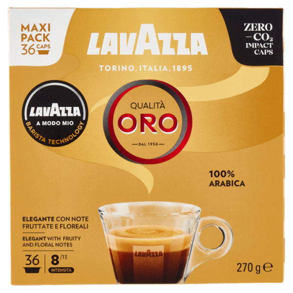 Lavazza A Modo Mio Qualità Oro 36 Capsule 270 g