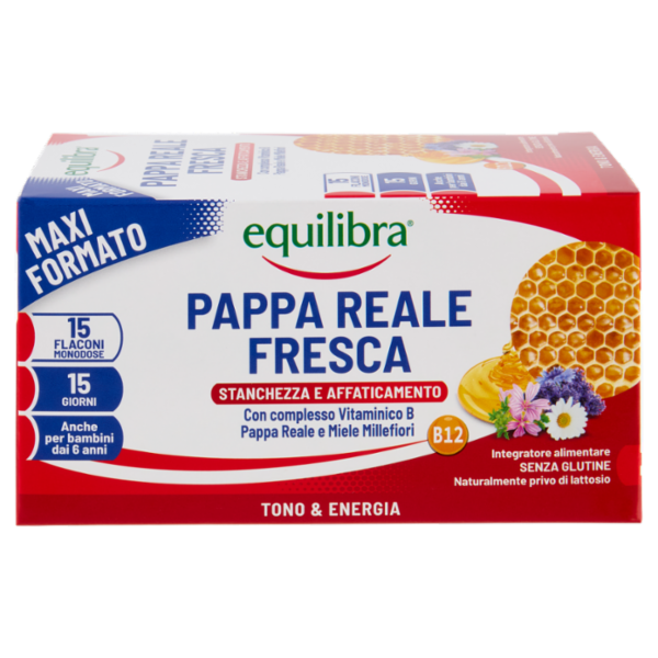 equilibra Pappa Reale Fresca 15 Flaconi Monodose 225 ml