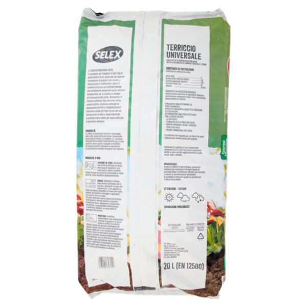Selex Giardinaggio Terriccio Universale 20 L