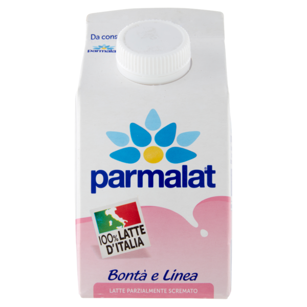 parmalat Bontà e Linea Latte Parzialmente Scremato 500 ml