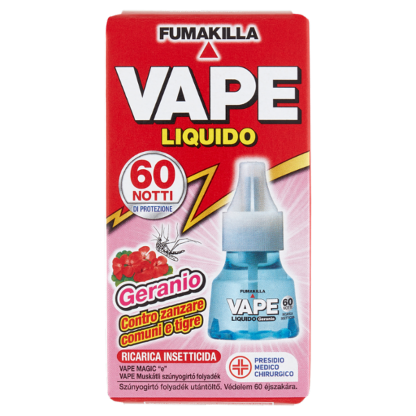 VAPE Liquido Geranio Ricarica 36 ml