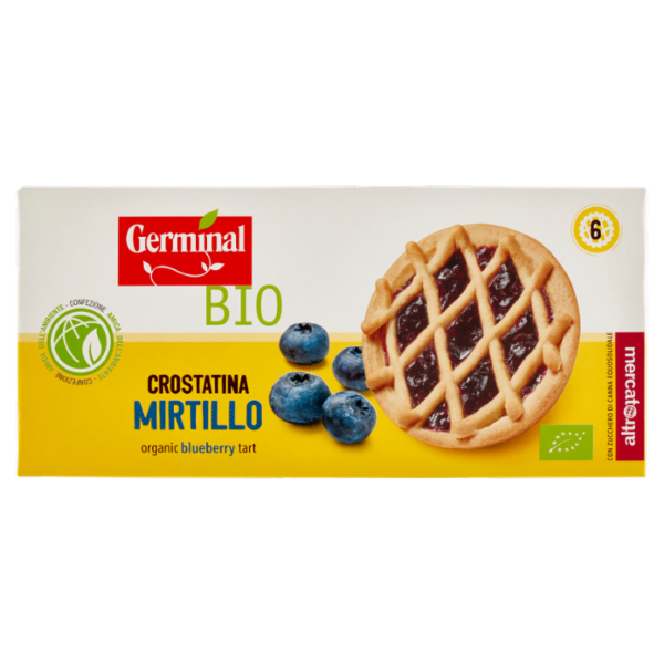 Germinal Bio Crostatina Mirtillo 6 x 45 g