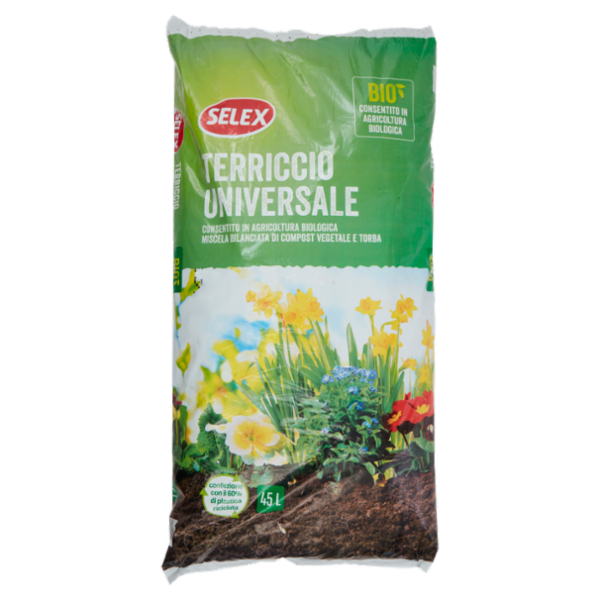 Selex Giardinaggio Terriccio Universale 45 L
