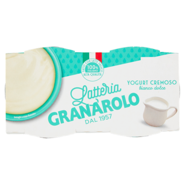Granarolo Yogurt Cremoso bianco dolce 2 x 125 g