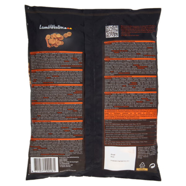 Lamb Weston Waffle Fries Seasoned 600 g