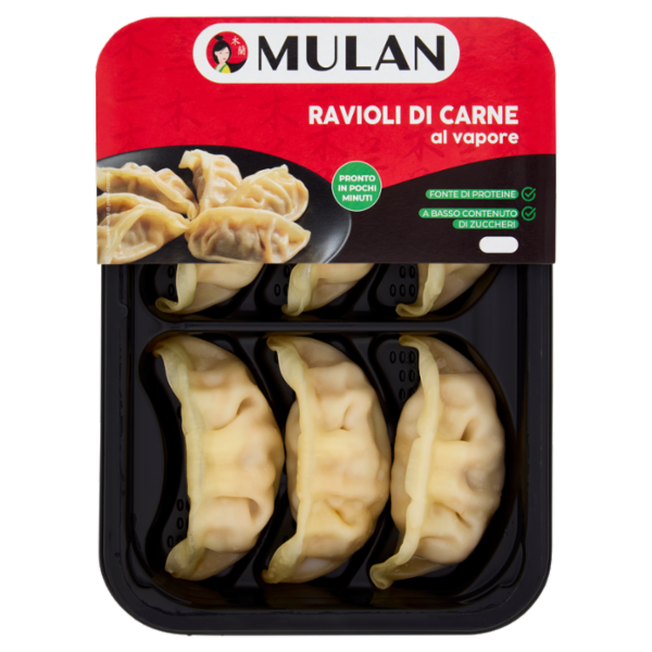 Mulan Ravioli di Carne al vapore 120 g