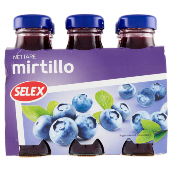 Selex Nettare di Mirtillo 6x125 ml