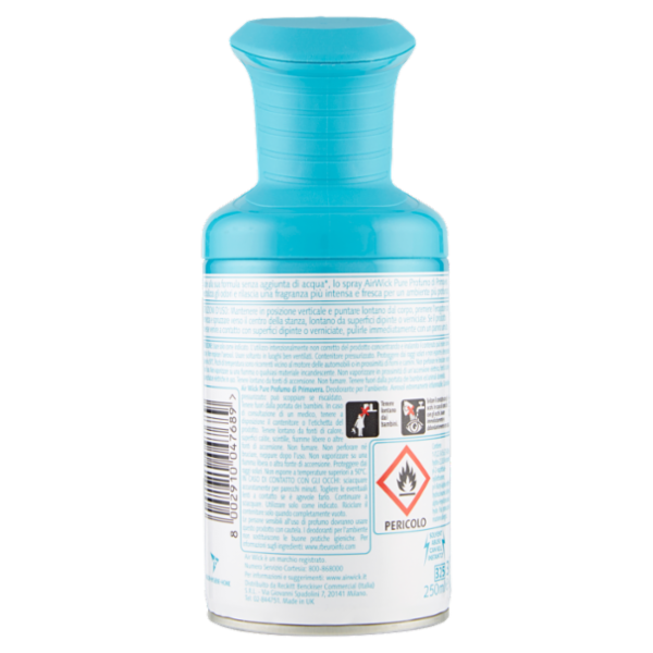 Air Wick Pure Profumo di Primavera Spray Automatico per Ambienti Ricarica 250 ml