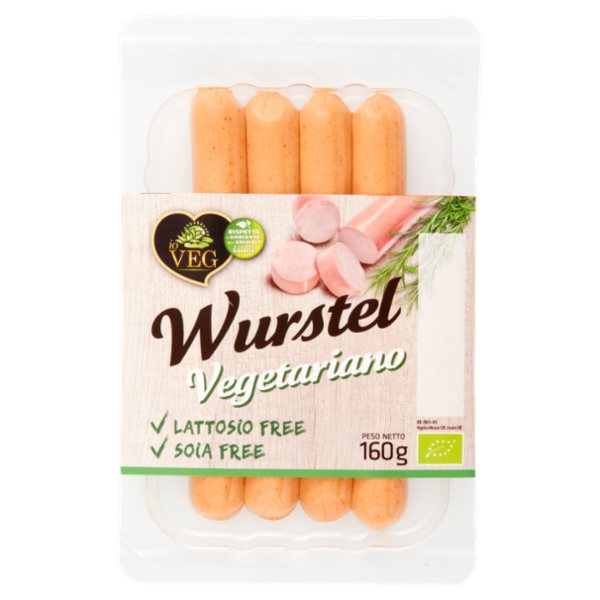 io VEG Wurstel Vegetariano 160 g