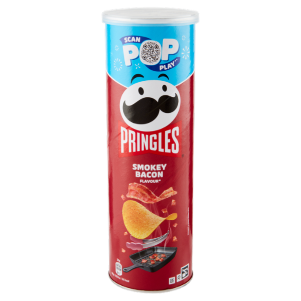 Pringles Smokey Bacon Flavour 175 g