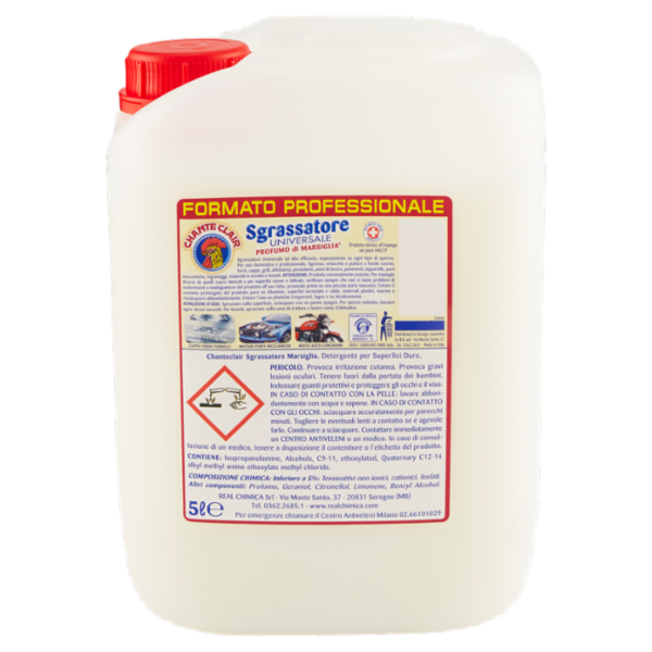 Chanteclair Sgrassatore Universale Profumo di Marsiglia Tanica 5 l