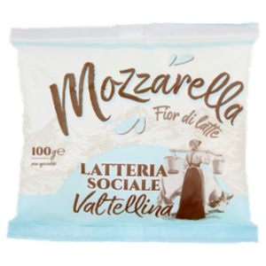 Latteria Sociale Valtellina Mozzarella Fior Di Latte 100 g