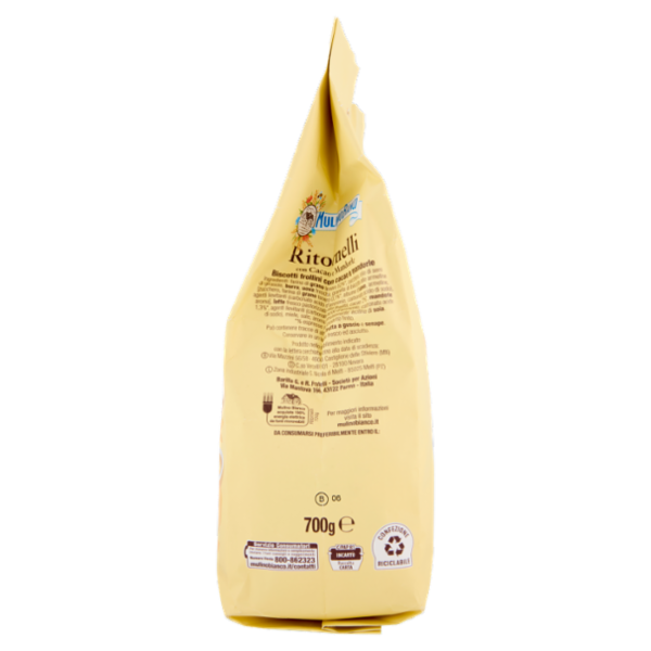 Mulino Bianco Ritornelli Biscotti con Cacao e Mandorle 700g