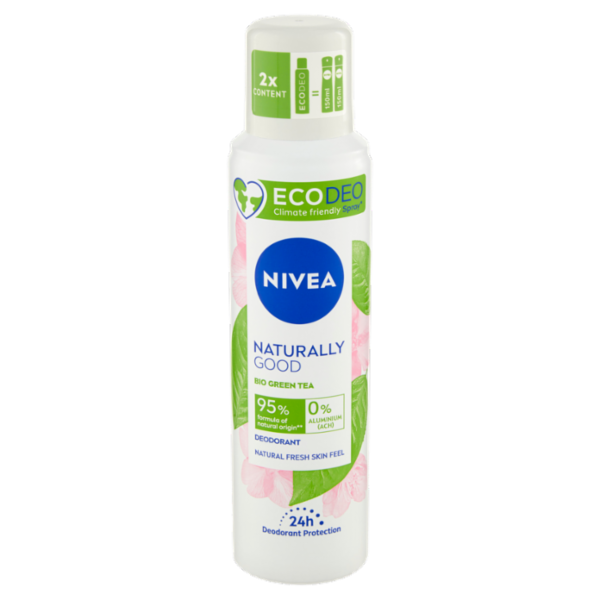Nivea Naturally Good EcoDeo Bio Green Tea 125 ml