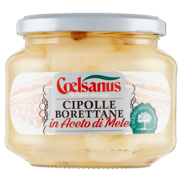 Coelsanus Cipolle Borettane in Aceto di Mele 360 g